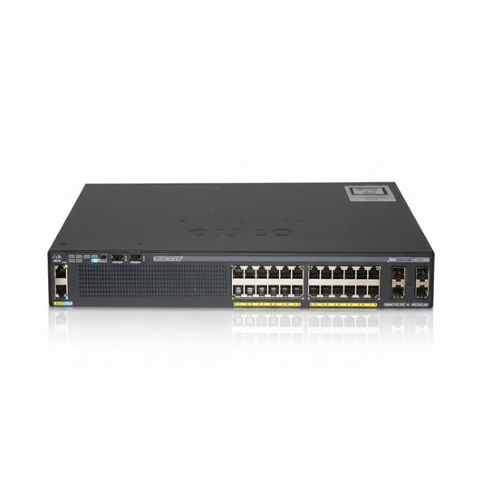 Cisco WS-C2960X-24PS-L 24 port PoE switch