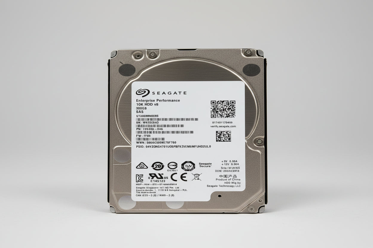 Seagate 300GB SAS enterprise hard disk drive