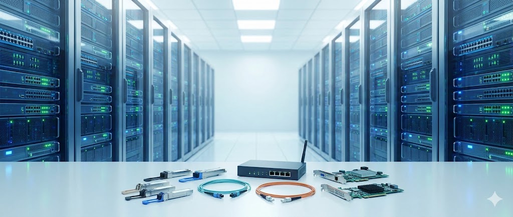 Enterprise server hardware and data center components